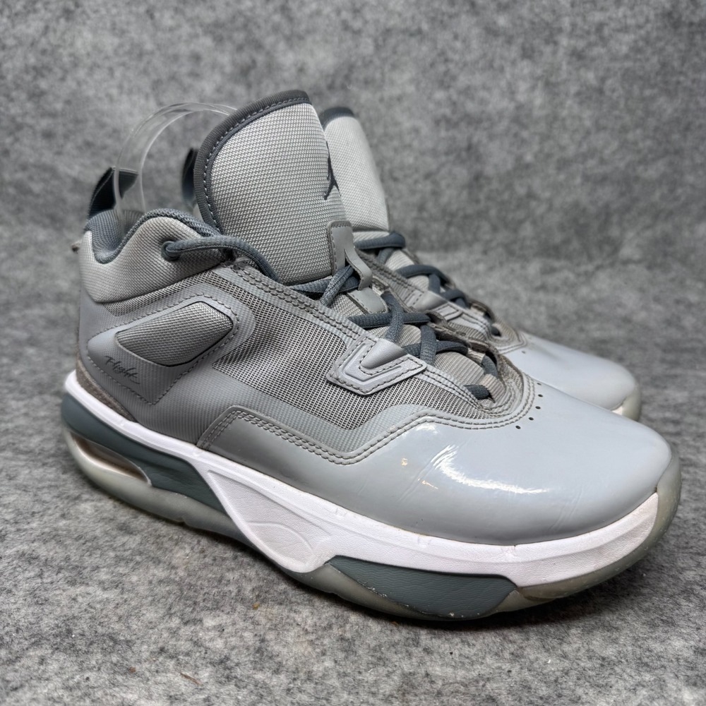 Nike Air Jordan Stay Loyal 3 Shoes Big Kid Wolf Grey Size 6Y Basketball Mid